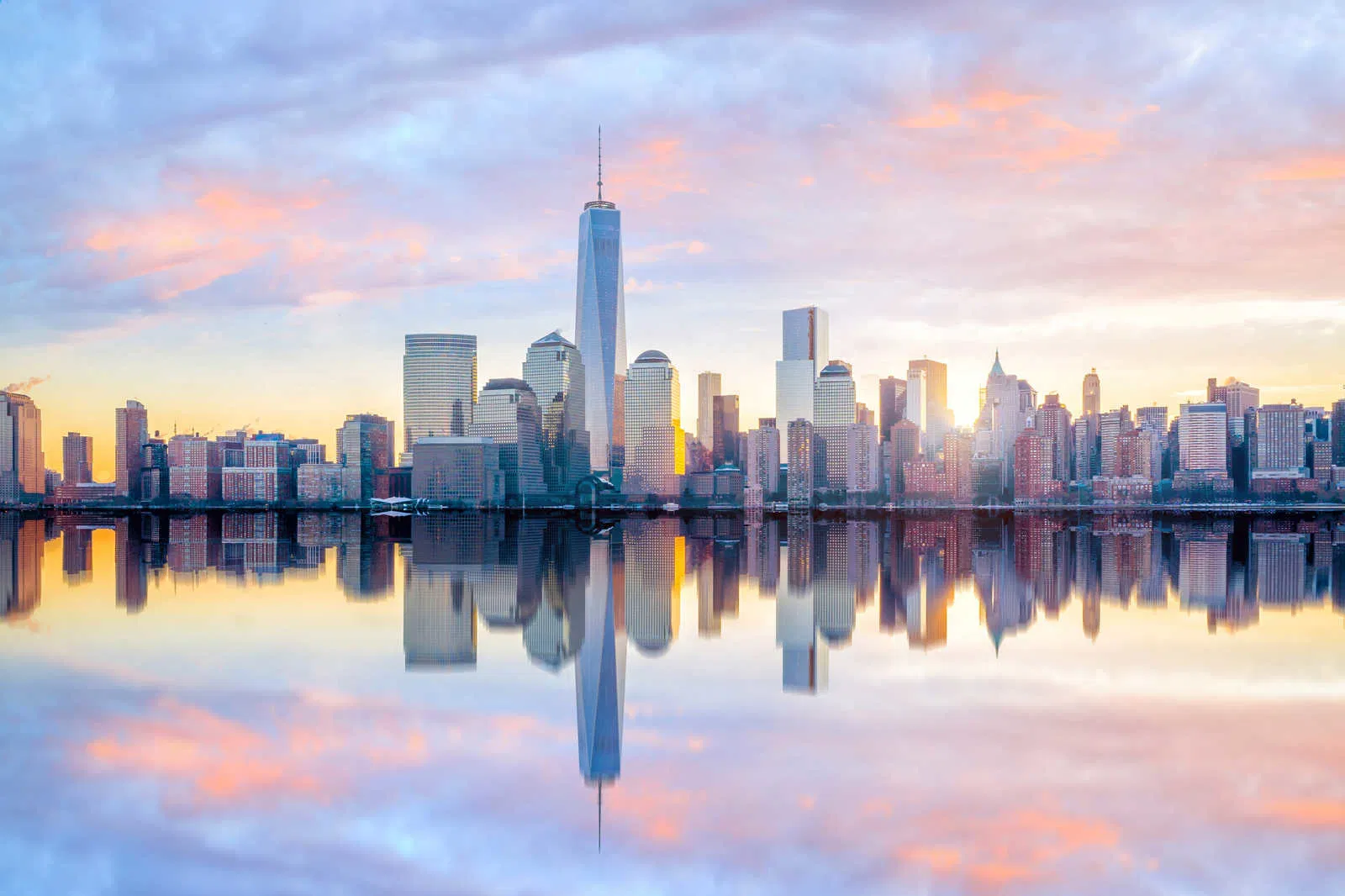 Lower Manhattan skyline